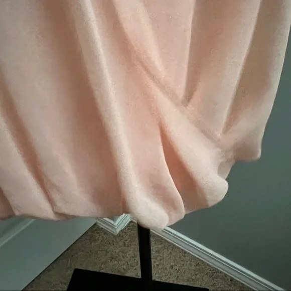 Marc Jacobs 100% Silk Bubble Drape Mini Dress Embellished Size 4 - Picture 6 of 16